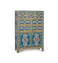 GINER Y COLOMER Buffet haut artisanal en bois de manguier et MDF